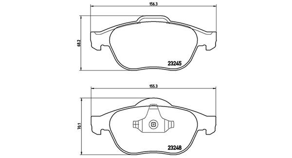 MAGNETI MARELLI stabdžių trinkelių rinkinys, diskinis stabdys 363700468032